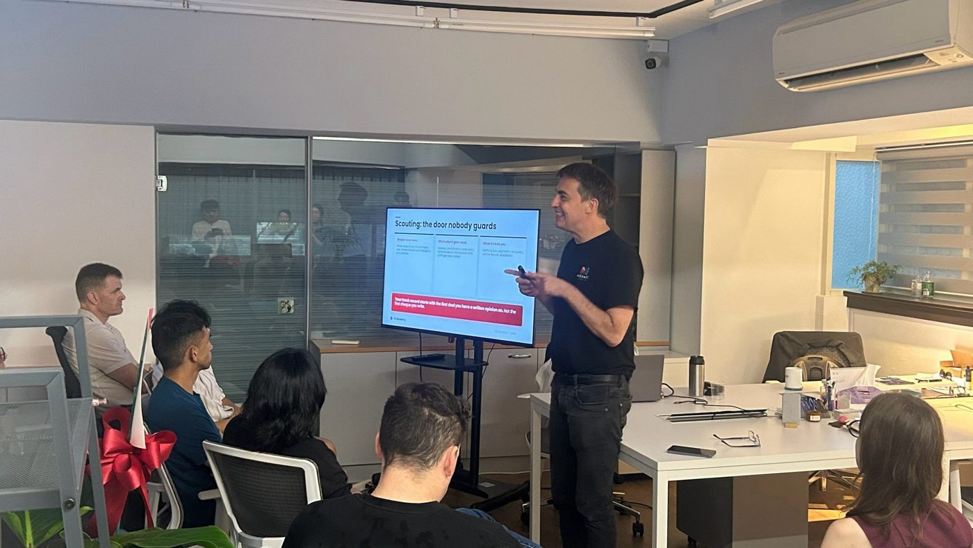 Session on scouting as a route into venture capital